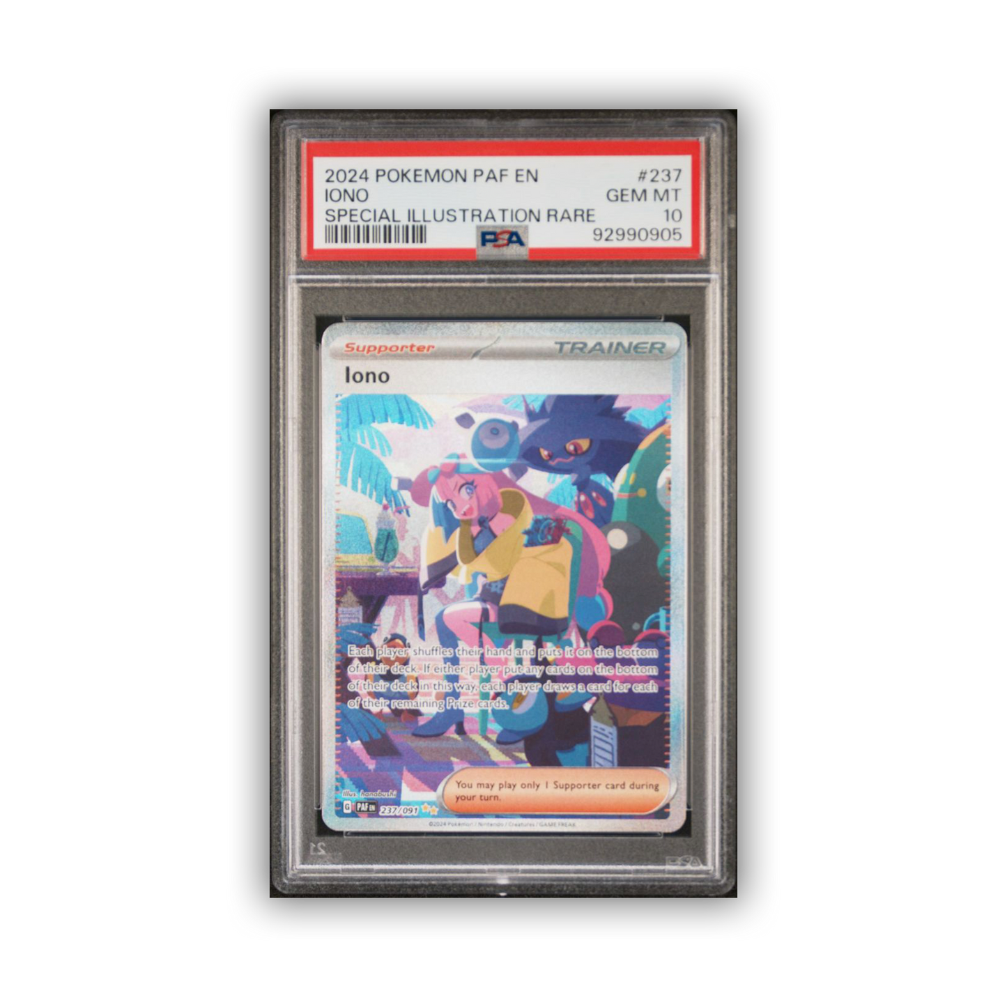 PSA 10 Iono SIR - Paldaen Fates 2024