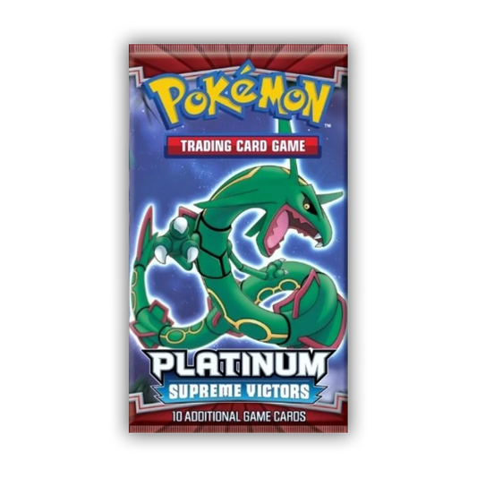 Platinum Supreme Victors Booster Pack - Rayquaza Art 2009