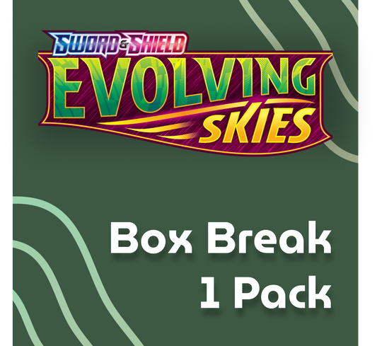 Evolving Skies Box Break - Single Pack