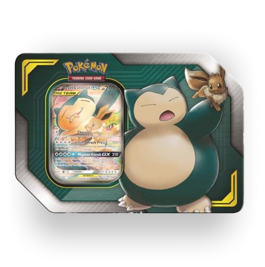 TAG TEAM Tin [Eevee & Snorlax GX] - SM - Team Up (SM9)